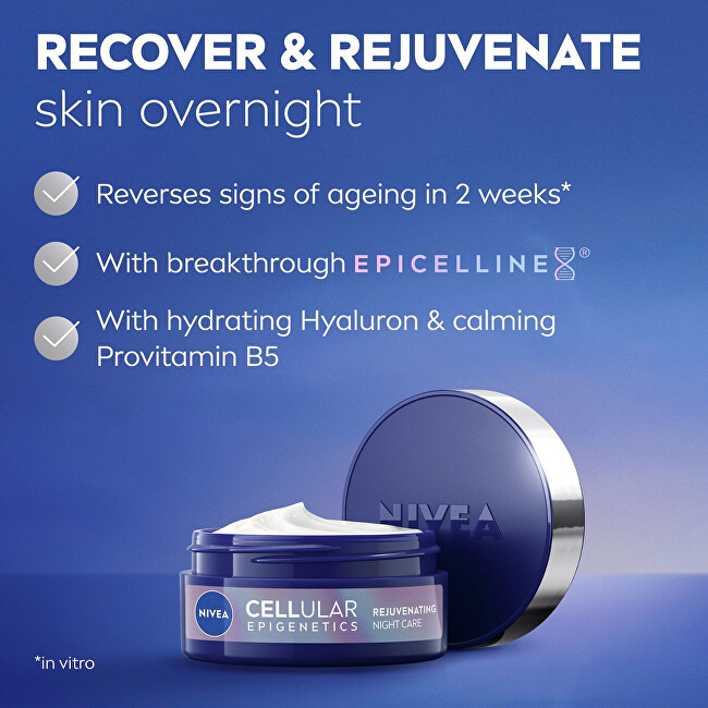 Nivea Noční krém Cellular Epigenetics Rejuvenating Night Care 50 ml
