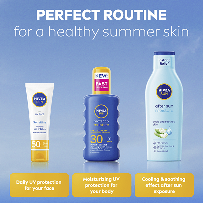 Hydratační sprej na opalování OF 30 Sun (Protect & Moisture Sun Spray) 200 ml