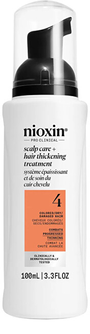 Kúra pro jemné barvené výrazně řídnoucí vlasy System 4 (Scalp Treatment 4) 100 ml
