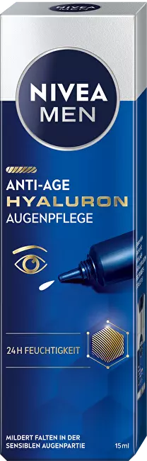Oční krém proti vráskám Men Hyaluron 15 ml