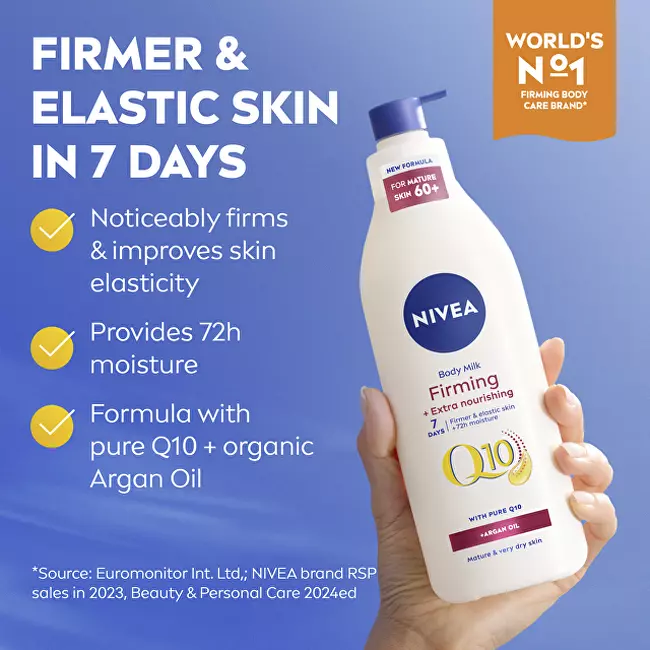 Extra výživné zpevňující mléko Q10 (Firming and Extra Nourishing Body Milk) 400 ml