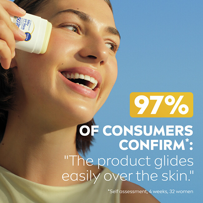 Ochranný pleťový krém v tyčince SPF 50+ Silky UV Stick 15 g