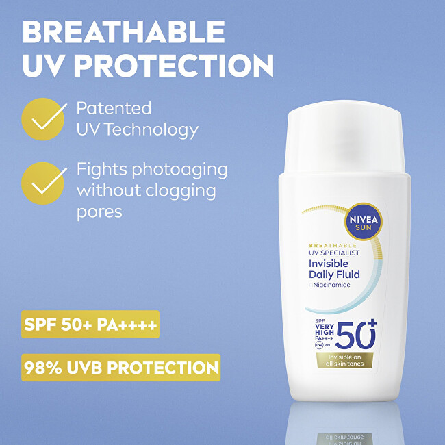Pleťový krém Specialist Invisible Daily Fluid SPF 50+ 40 ml