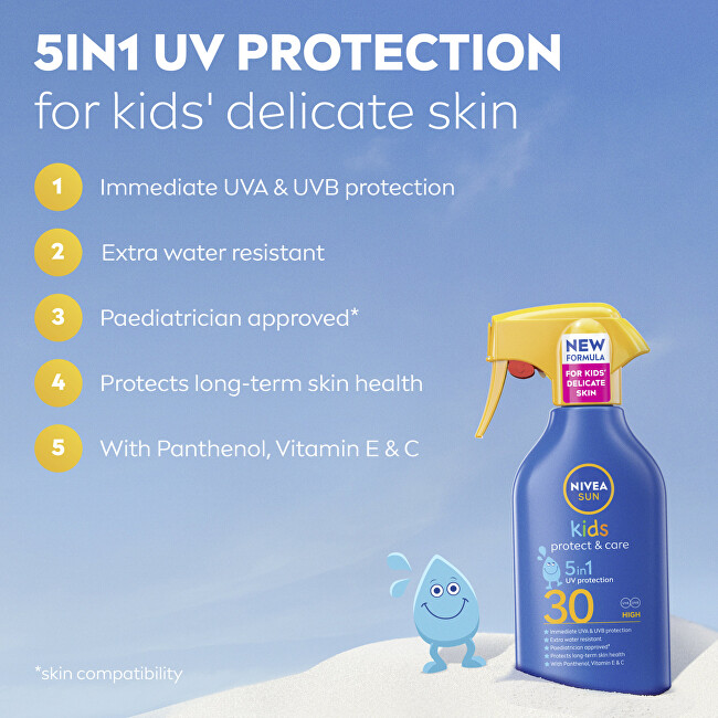 Sprej na opalování SPF 30 Kids Protect & Care Spray 250 ml