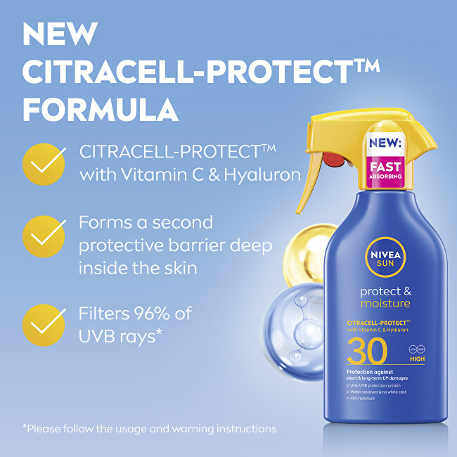 Sprej na opalování SPF 30 Protect & Moisture 250 ml
