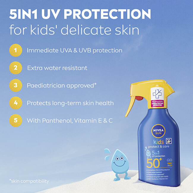 Sprej na opalování SPF 50+ Kids Protect & Care Spray 250 ml