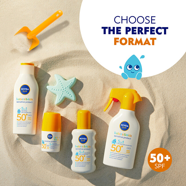 Sprej na opalování SPF 50+ Kids Sensitive Protect Spray 250 ml
