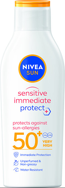 Nivea Ochranné mléko pro citlivou pokožku SPF 50+ Sun Sensitive Protect 200 ml