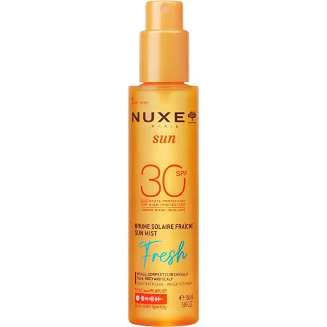 Nuxe Ochranný sprej na obličej, tělo a pokožku hlavy SPF 30 Fresh Sun Mist 150 ml