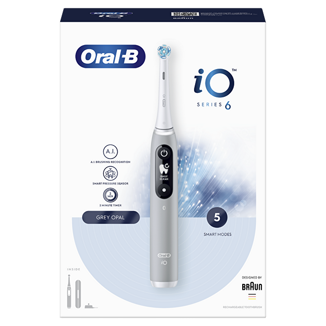 Elektrický kartáček Series iO 6 Grey Opal