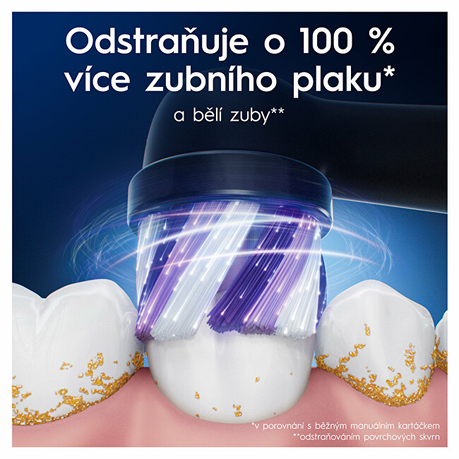 Náhradní kartáčkové hlavice iO Radiant White Black 4 ks