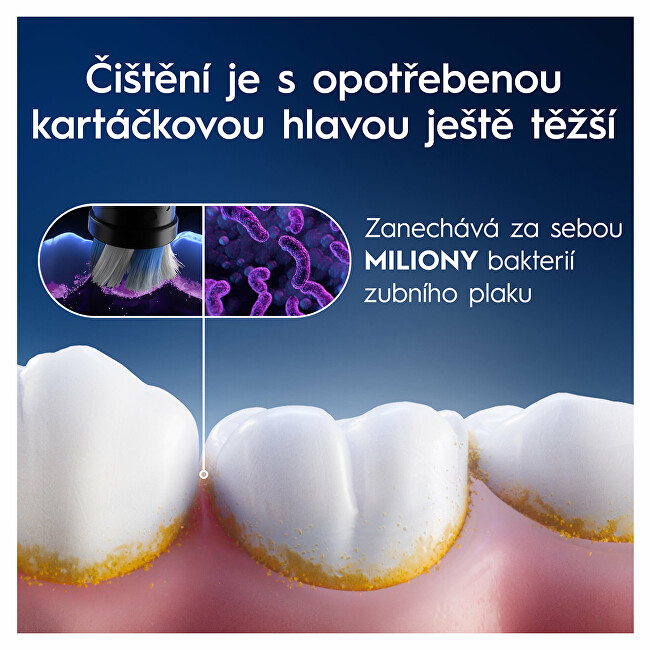 Náhradní kartáčkové hlavice iO Radiant White Black 4 ks