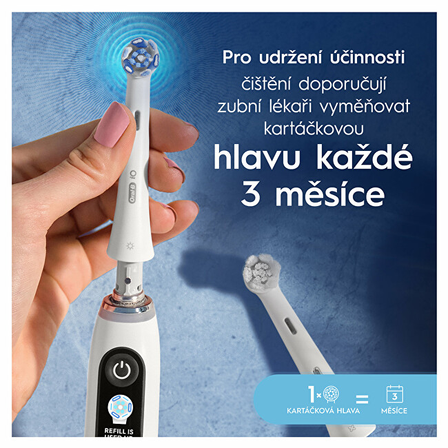Náhradní kartáčkové hlavice Ultimate Clean iO White 4 ks