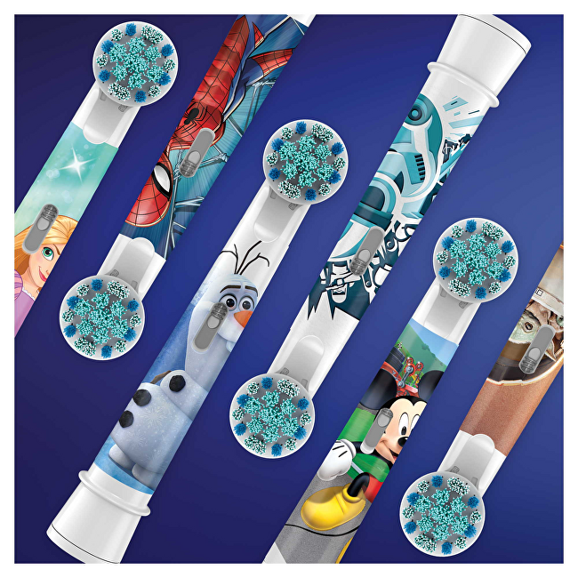 Náhradní kartáčkové hlavice Kids Frozen 4 ks