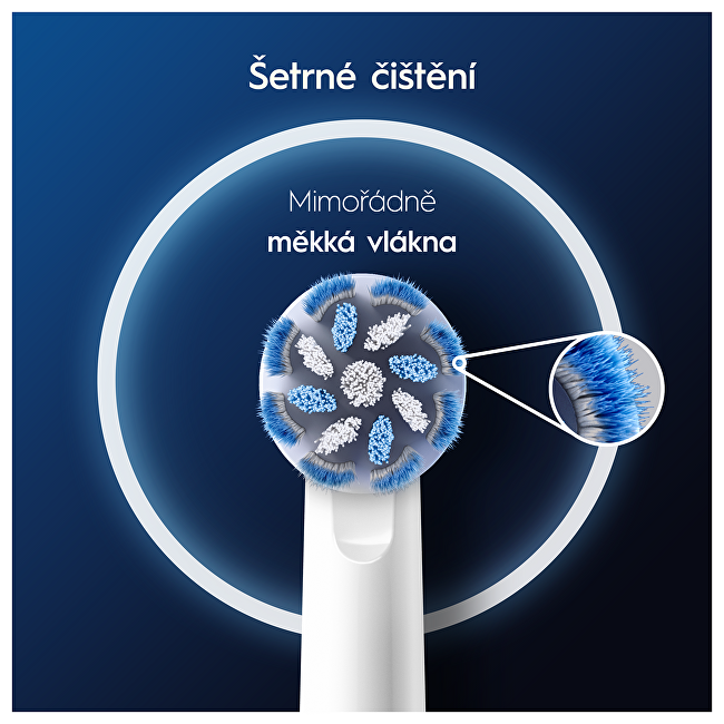 Náhradní kartáčkové hlavice Sensitive EB60 8 ks