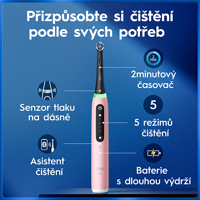 Oral B Elektrický zubní kartáček iO 5 Series Pink