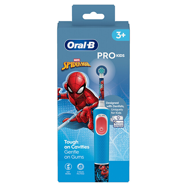 Oral B Elektrický zubní kartáček Vitality Pro Kids Spiderman