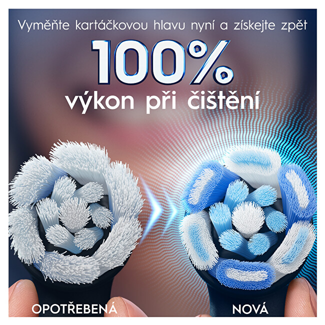 Oral B Náhradní hlavice iO Ultimate Clean Black 6 ks