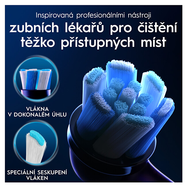 Oral B Náhradní hlavice iO Ultimate Clean Black 6 ks
