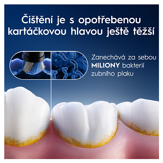 Oral B Náhradní hlavice iO Ultimate Clean Black 6 ks