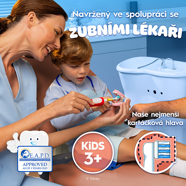 Oral B Náhradní hlavice Lion King EB60 8 ks