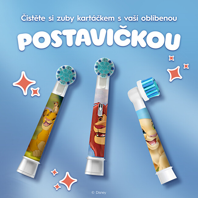 Oral B Náhradní hlavice Lion King EB60 8 ks