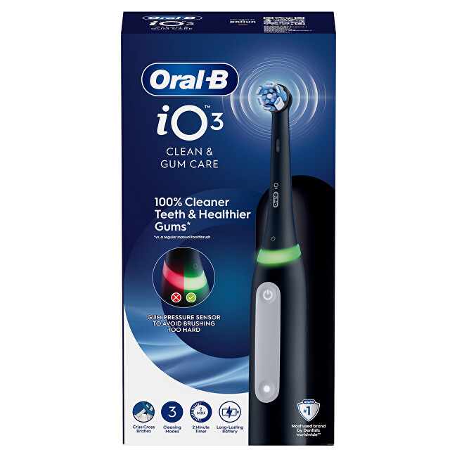 Oral B Elektrický zubní kartáček iO3 Series Black