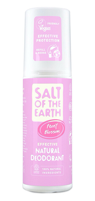 Natural mineral deodorant spray Peony Blossom (Natural Deodorant) 100 ml