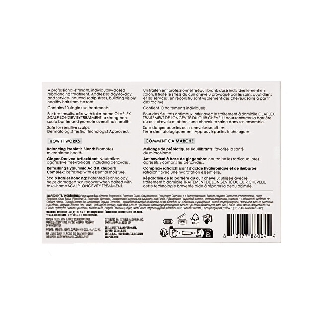 Kúra pro zklidnění a obnovu rovnováhy pokožky hlavy Pro Scalp (Rebalancing Concentrate) 10 x 4 ml