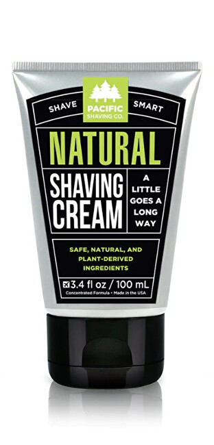 Pacific Shaving Pánský přírodní krém na holení Natural (Shaving Cream) 100 ml