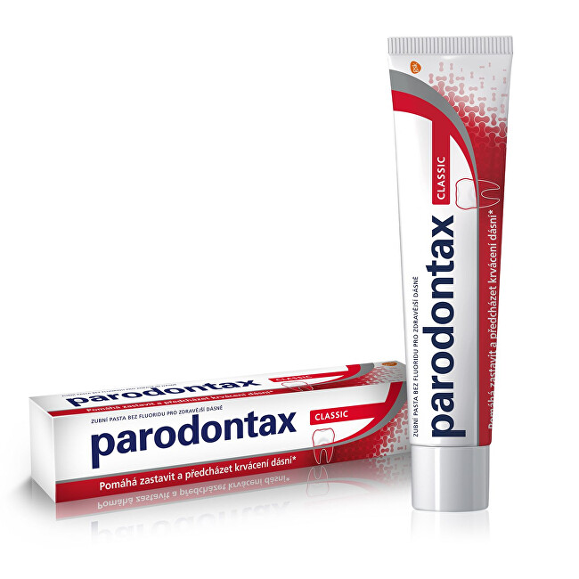 Parodontax Zubní pasta proti krvácení dásní bez fluoridu Classic 75 ml