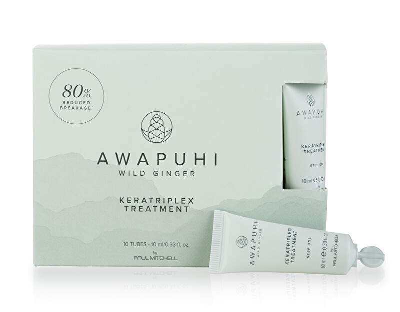Paul Mitchell Keratinová kúra pro poškozené vlasy Awapuhi Wild Ginger (Keratriplex Treatment) 10 x 10 ml