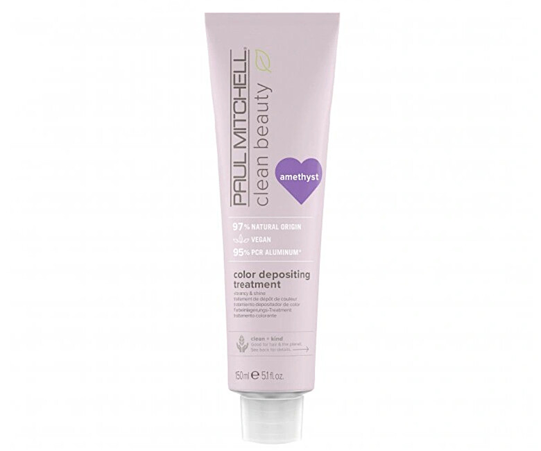 Tónovací maska na vlasy Clean Beauty Amethyst (Color Depositing Treatment) 150 ml