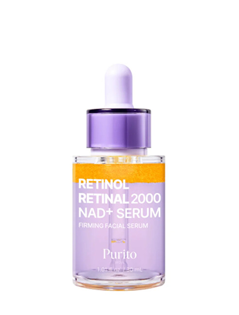 PURITO Nočné sérum Retinol Retinal 2000 Nad+Serum Face Serum 30 ml