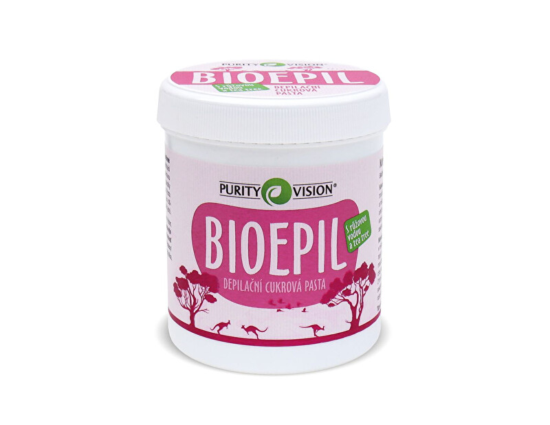 Purity Vision BioEpil depilační cukrová pasta 350 g + 50 g Zdarma