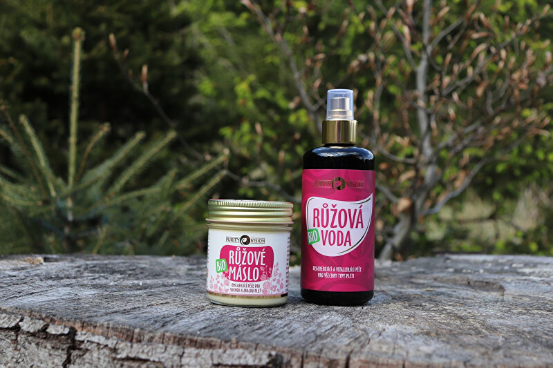 Bio Růžové máslo 120 ml
