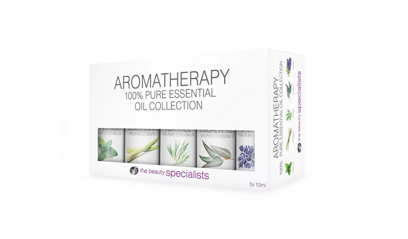 Dárková sada éterický olejů (100% Pure Essential Oil Collection) 5 x 10 ml