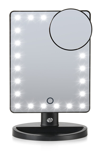 Dotykové kosmetické zrcátko (24 LED Touch Dimmable Cosmetic Mirror)
