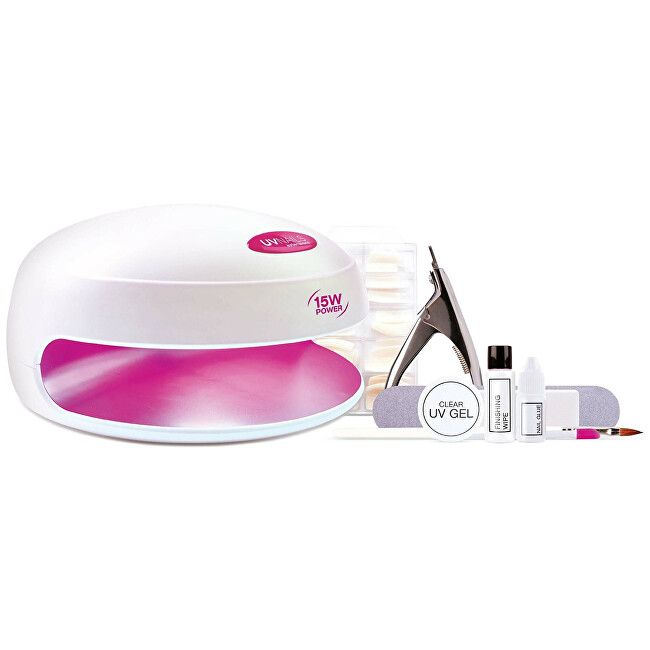 Rio-Beauty UV lampa na nehty s příslušenstvím UV Nails Exentensions