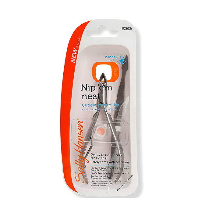Cuticle nippers and cuticle pusher