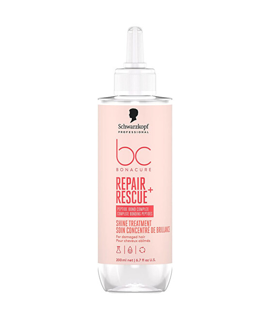 Schwarzkopf Professional Kúra pro lesk vlasů Repair Rescue+ Shine Treatment 200 ml