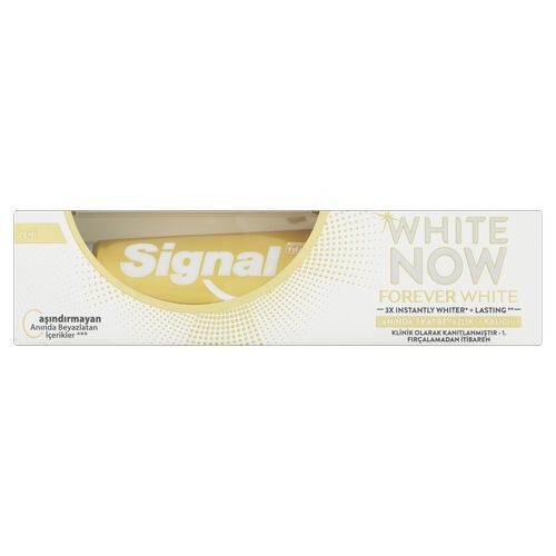 Signal Bělicí zubní pasta White Now Forever White 75 ml