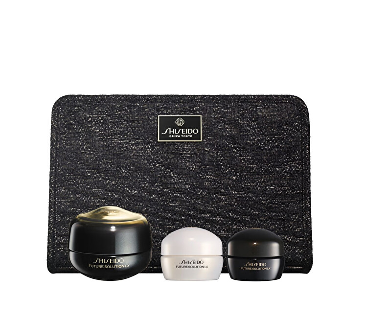 Shiseido Dárková sada Future Solution LX Eye Cream Pouch Set