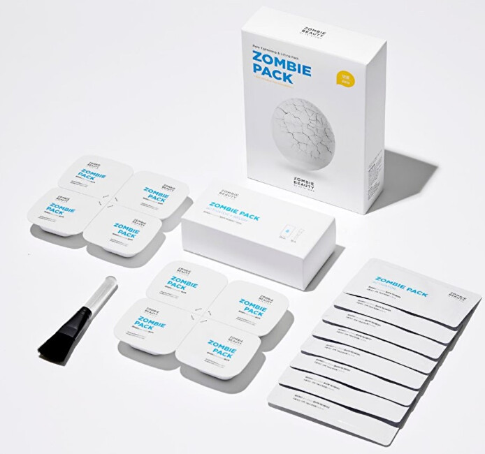 Dárková sada pleťových masek proti stárnutí Zombie Beauty (Zombie Pack & Activator Kit)