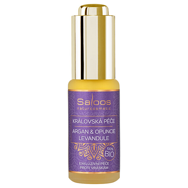 Skin oil with anti-aging effects Argan &amp; Prickly Pear - Lavender 20 ml