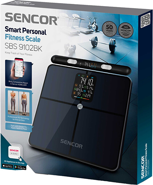 Sencor Osobní váha SBS 9102BK