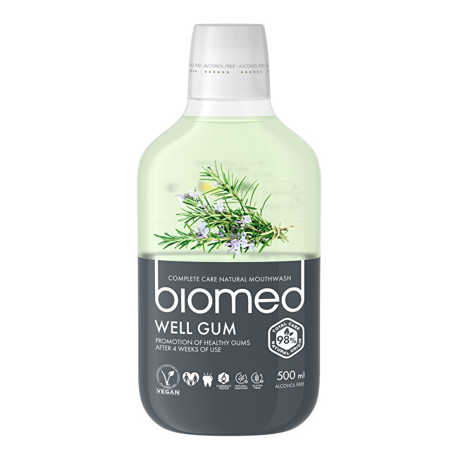 Biomed Ústní voda pro zdravé dásně Well Gum 500 ml