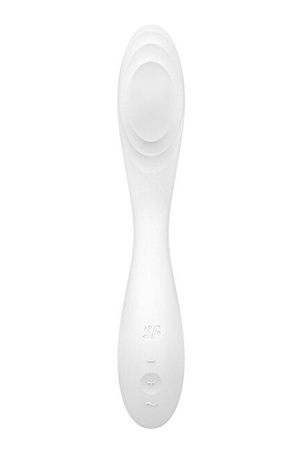 Vibrátor na stimulaci klitorisu Rrrolling Pleasure White