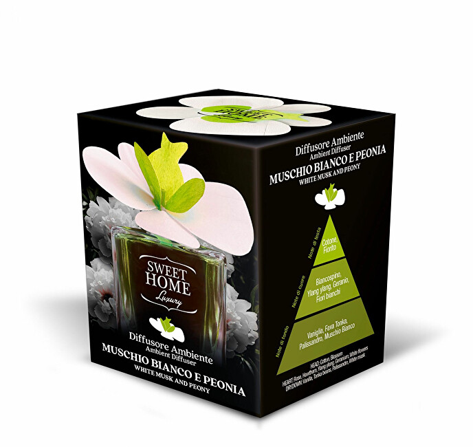 Sweet Home Collection Aroma difuzér White Musk and Peony 150 ml