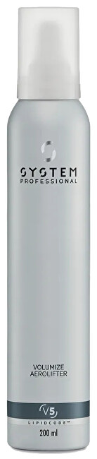 System Professional Pěna pro objem vlasů Lipid Code Volumize Aerolifter 200 ml